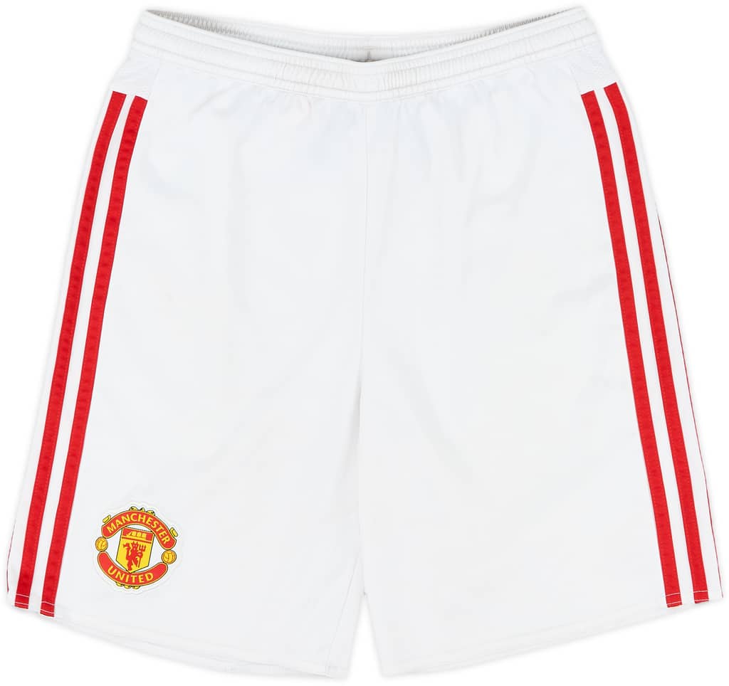 2015-16 Manchester United Home Shorts - 5/10 - (L.Boys)