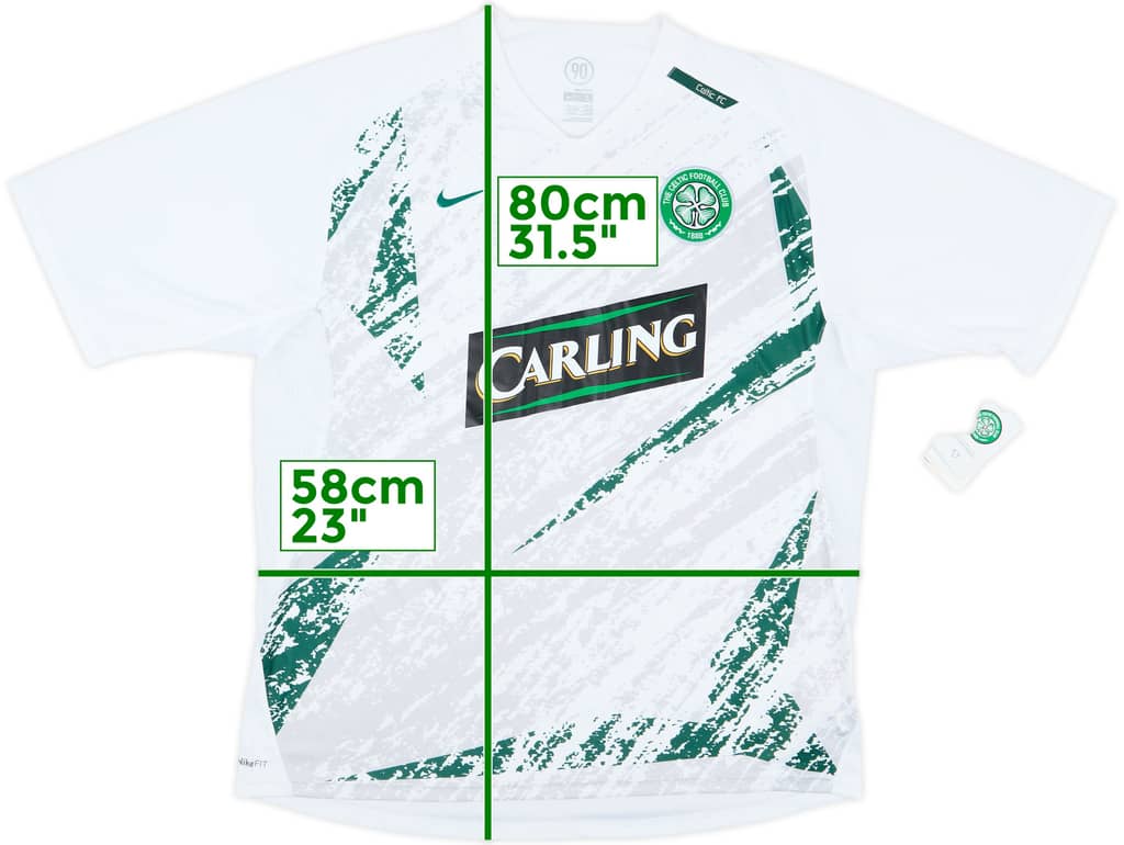 2007-08 Celtic Nike Training Shirt (L)