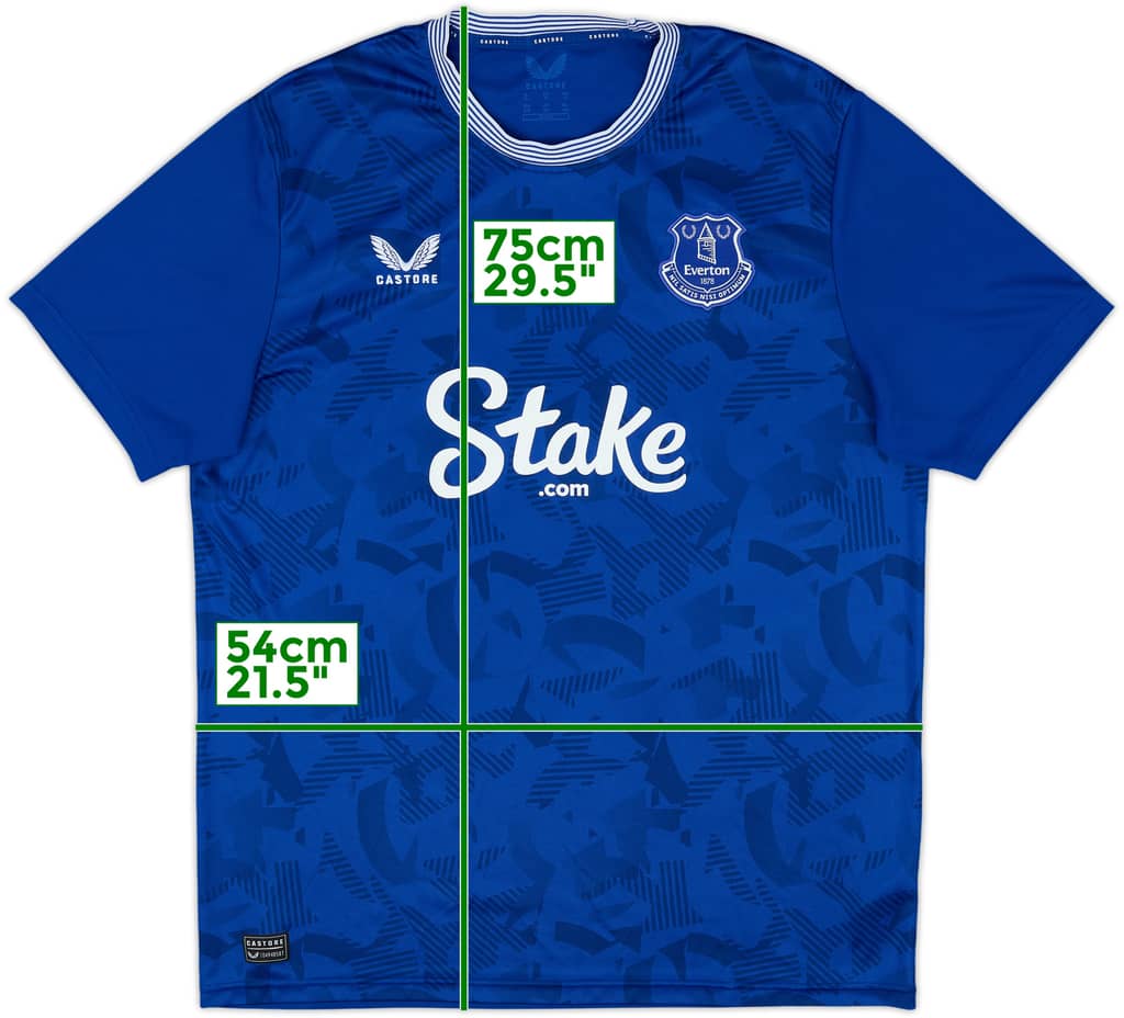 2024-25 Everton Home Shirt - 10/10 - (XL)