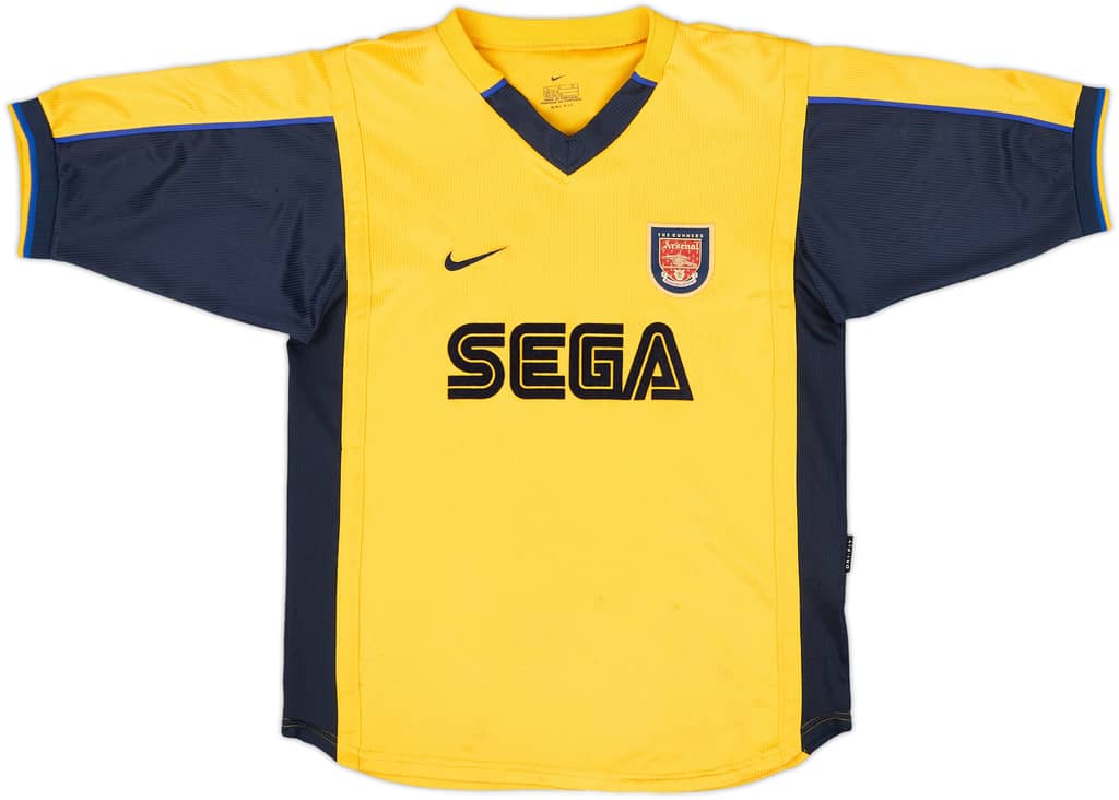 1999-01 Arsenal Away Shirt - 7/10 - (L.Boys)