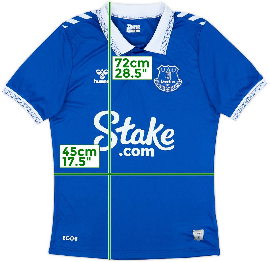 2023-24 Everton Home Shirt - 7/10 - (S)