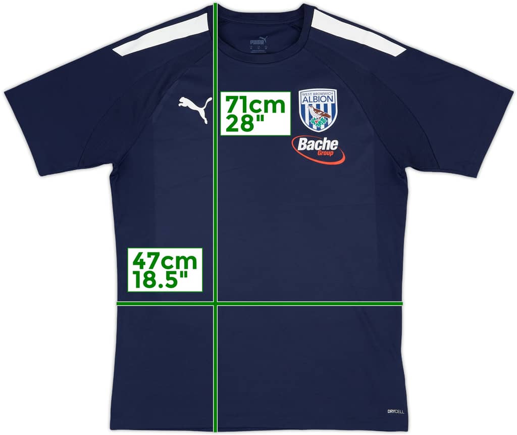 2018-19 West Brom Puma Training Shirt - 9/10 - (M)