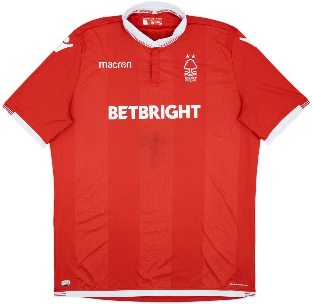 2018-19 Nottingham Forest Home Shirt - 7/10 - (5XL)