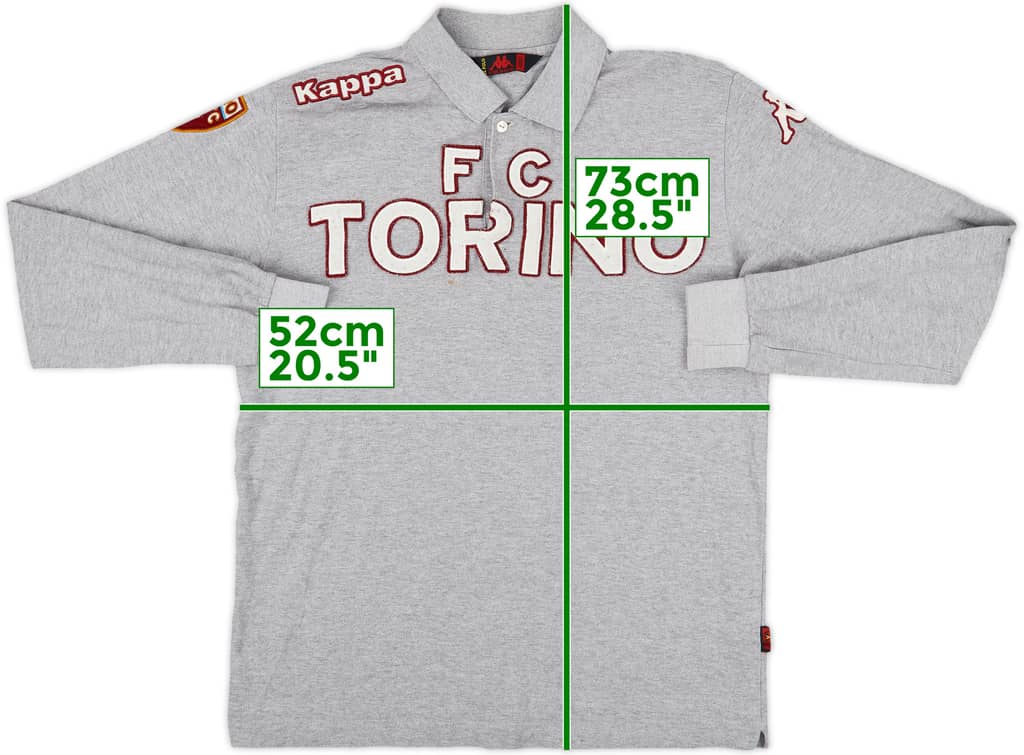 2008-09 Torino Kappa Polo L/S Shirt - 8/10 - (M)