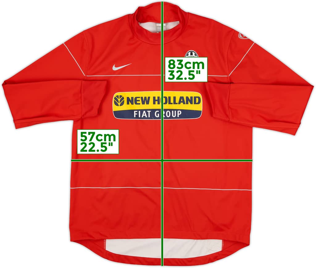 2008-09 Juventus Nike Sweat Top - 8/10 - (L)