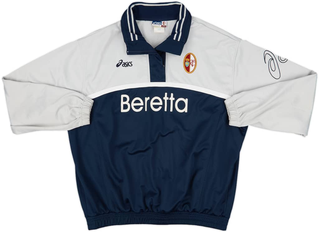 2002-03 Torino Asics 1/4 Zip Drill Top - 8/10 - (XL)
