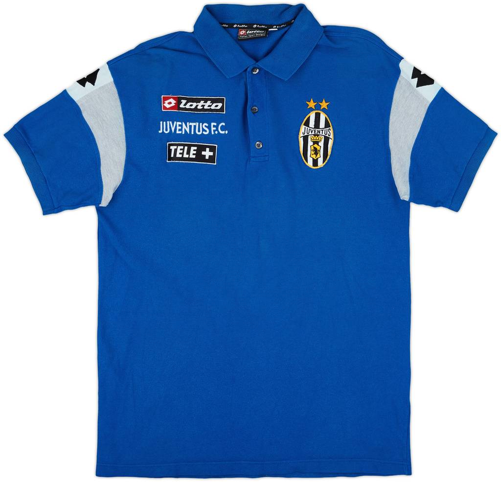 2001-02 Juventus Lotto Polo Shirt - 8/10 - (XL)