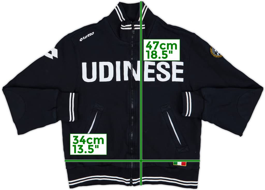 2005-06 Udinese Lotto Track Jacket - 8/10 - (S)