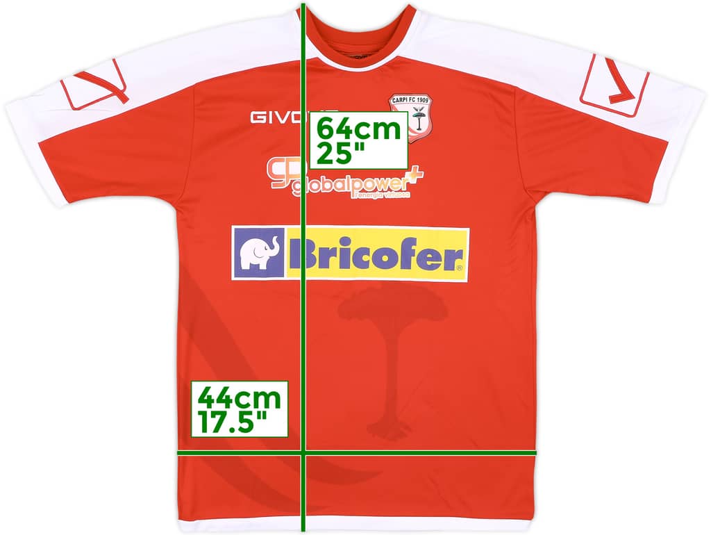 2020-21 Carpi Away Shirt - 9/10 - (L)
