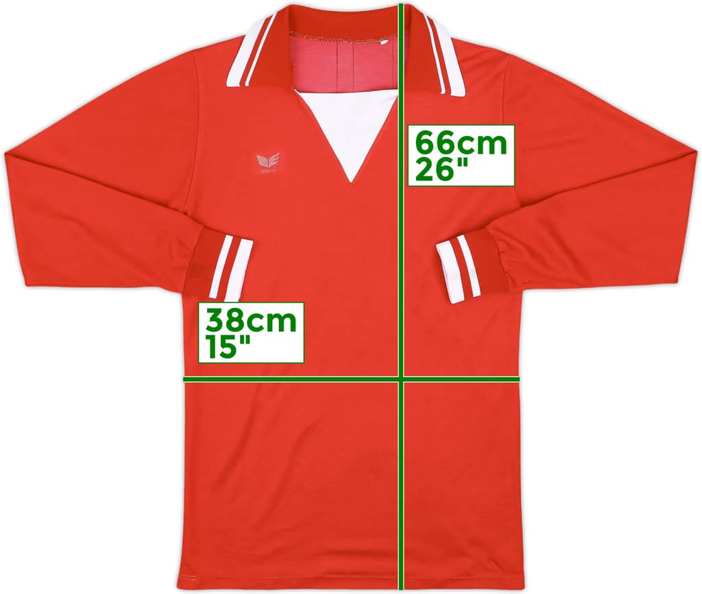 1980s Erima Template L/S Shirt - 5/10 - (M)