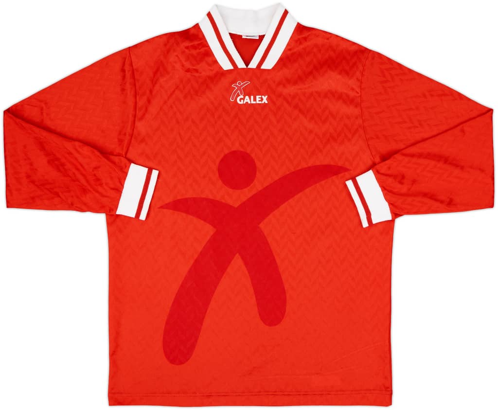 1990s Galex Template L/S Shirt - 9/10 - (L)