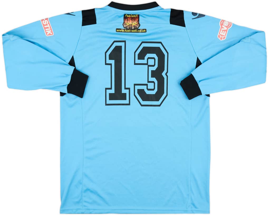 2014-15 Rushden & Diamonds Match Issue GK Shirt #13