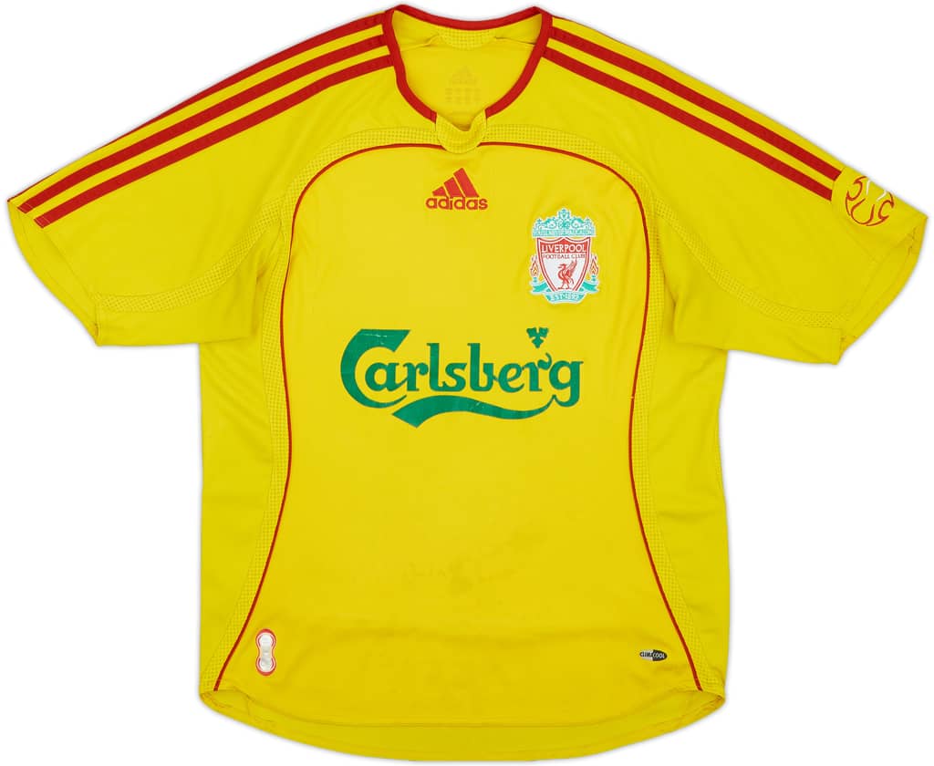 2006-07 Liverpool Away Shirt - 5/10 - (L.Boys)