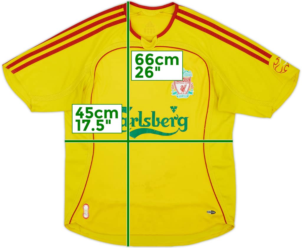 2006-07 Liverpool Away Shirt - 5/10 - (L.Boys)
