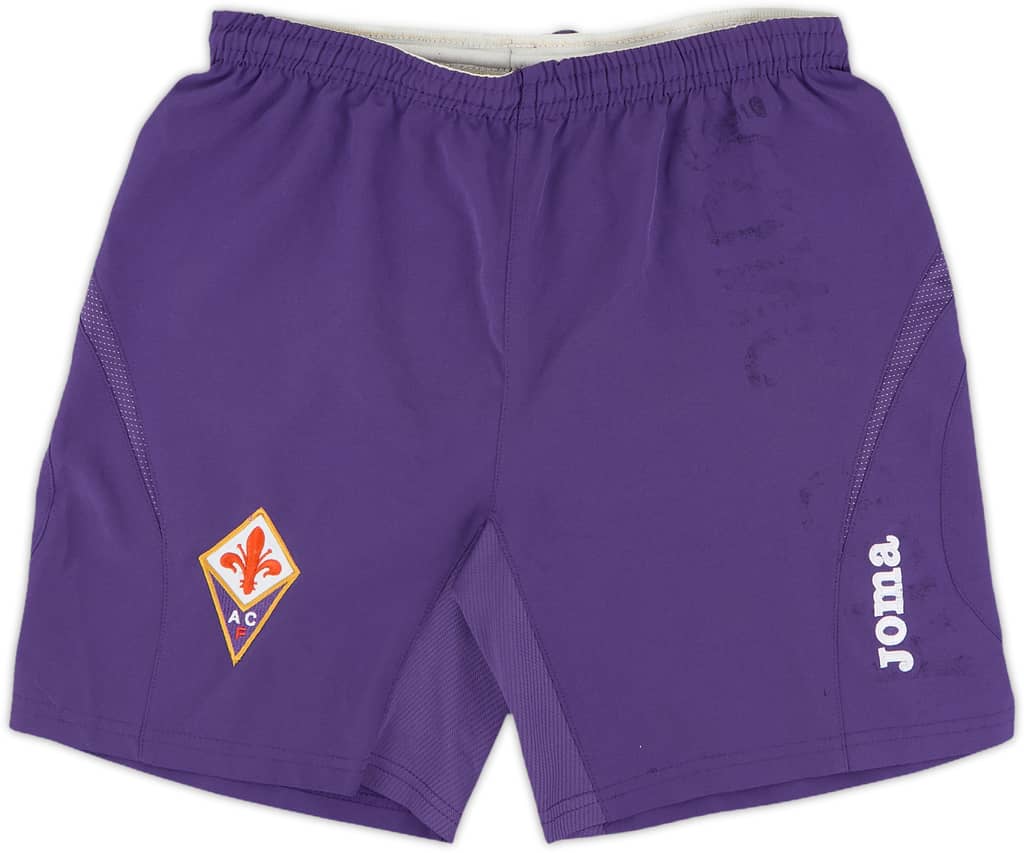 2012-13 Fiorentina Home Shorts - 7/10 - (M.Boys)