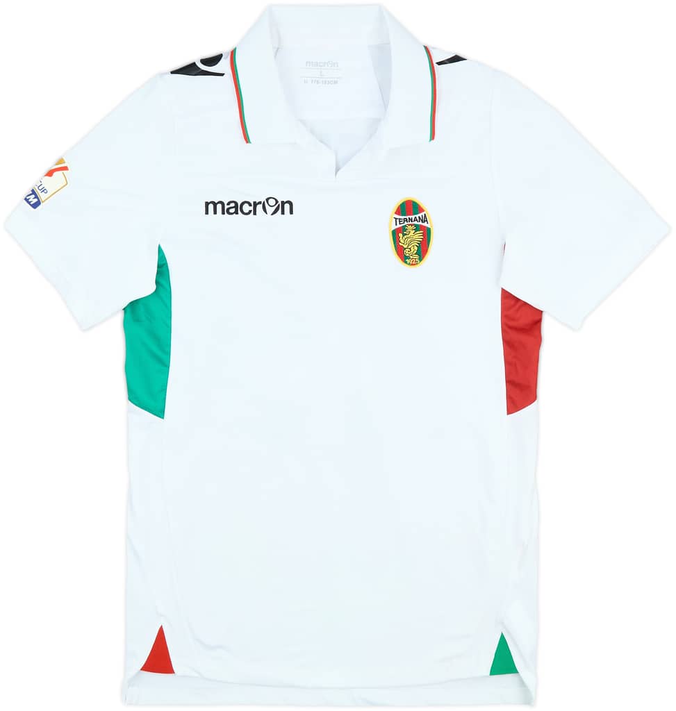2015-16 Ternana Match Issue Coppa Italia Signed Away Shirt Busellato #29
