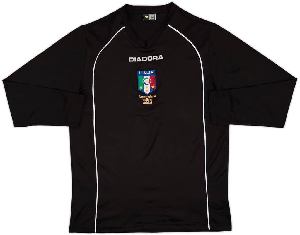2000s Italy Diadora Referee L/S Shirt - 9/10 - (M)