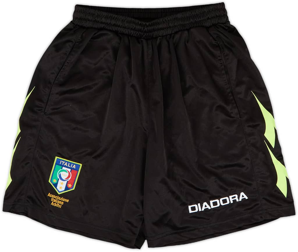 2000s Italy Diadora Referee Shorts - 10/10 - (S)
