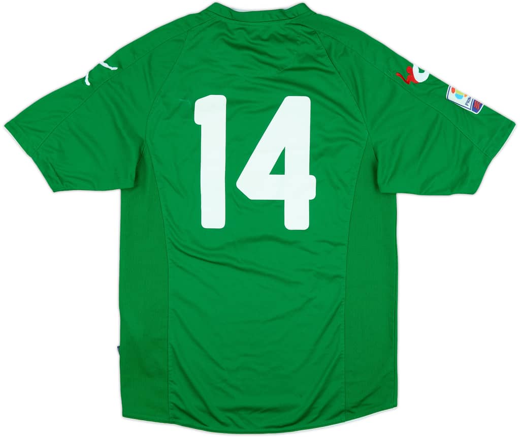 2013-14 Avellino Match Issue Home Shirt #14