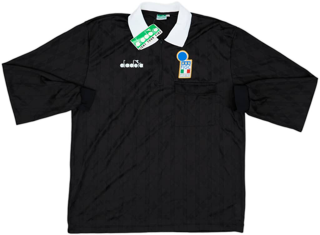 1994-95 Italy FIGC Diadora Referee L/S Shirt (XXL)