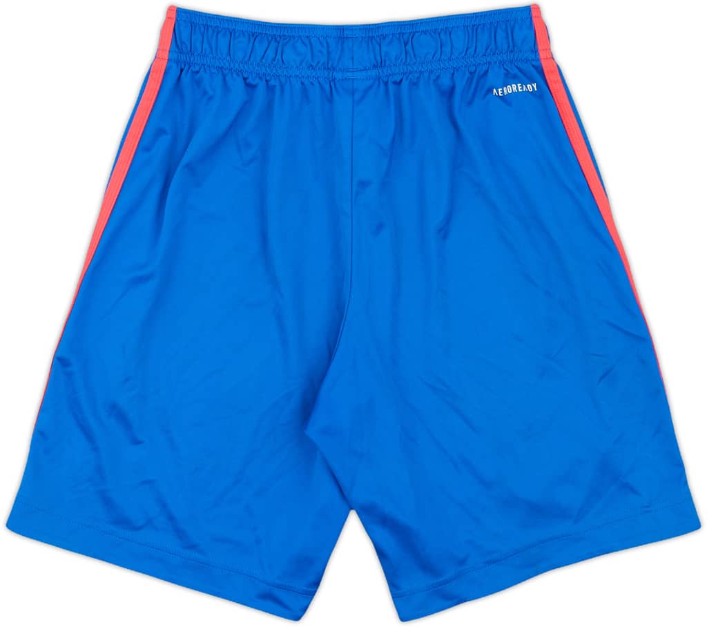 2021-22 Manchester United adidas Training Shorts - 9/10 - (S)