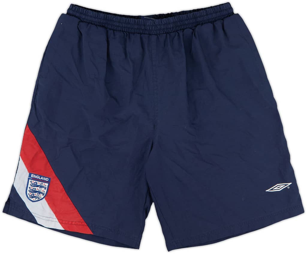 2002-04 England Umbro Training Shorts - 6/10 - (XL)