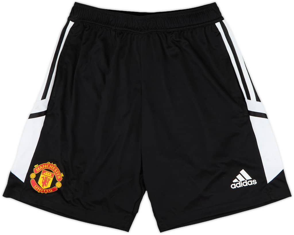 2022-23 Manchester United adidas Training Shorts - 10/10 - (M)