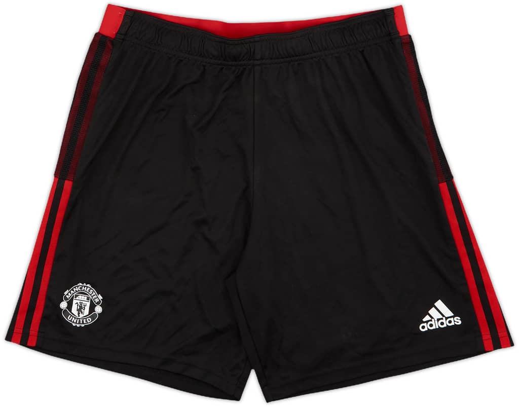 2021-22 Manchester United adidas Training Shorts - 8/10 - (L)