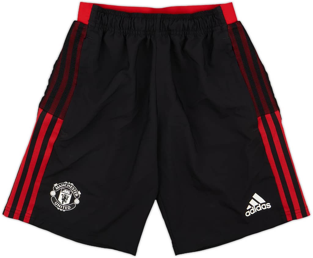 2021-22 Manchester United adidas Training Shorts - 10/10 - (XS)