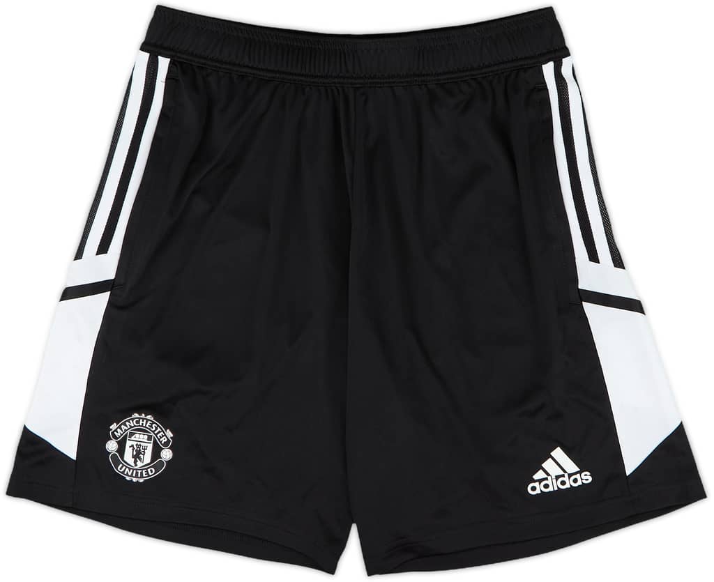2022-23 Manchester United adidas Training Shorts - 9/10 - (M)