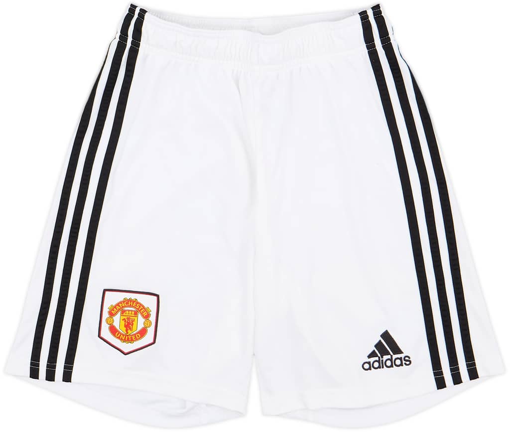 2022-23 Manchester United Home Shorts - 6/10 - (S)