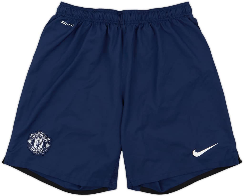 2013-14 Manchester United Away Shorts - 9/10 - (XL)
