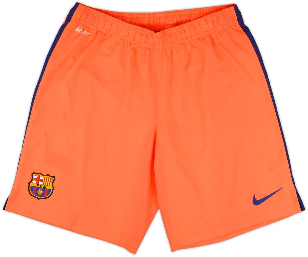 2014-15 Barcelona Away Shorts - 10/10 - (L)