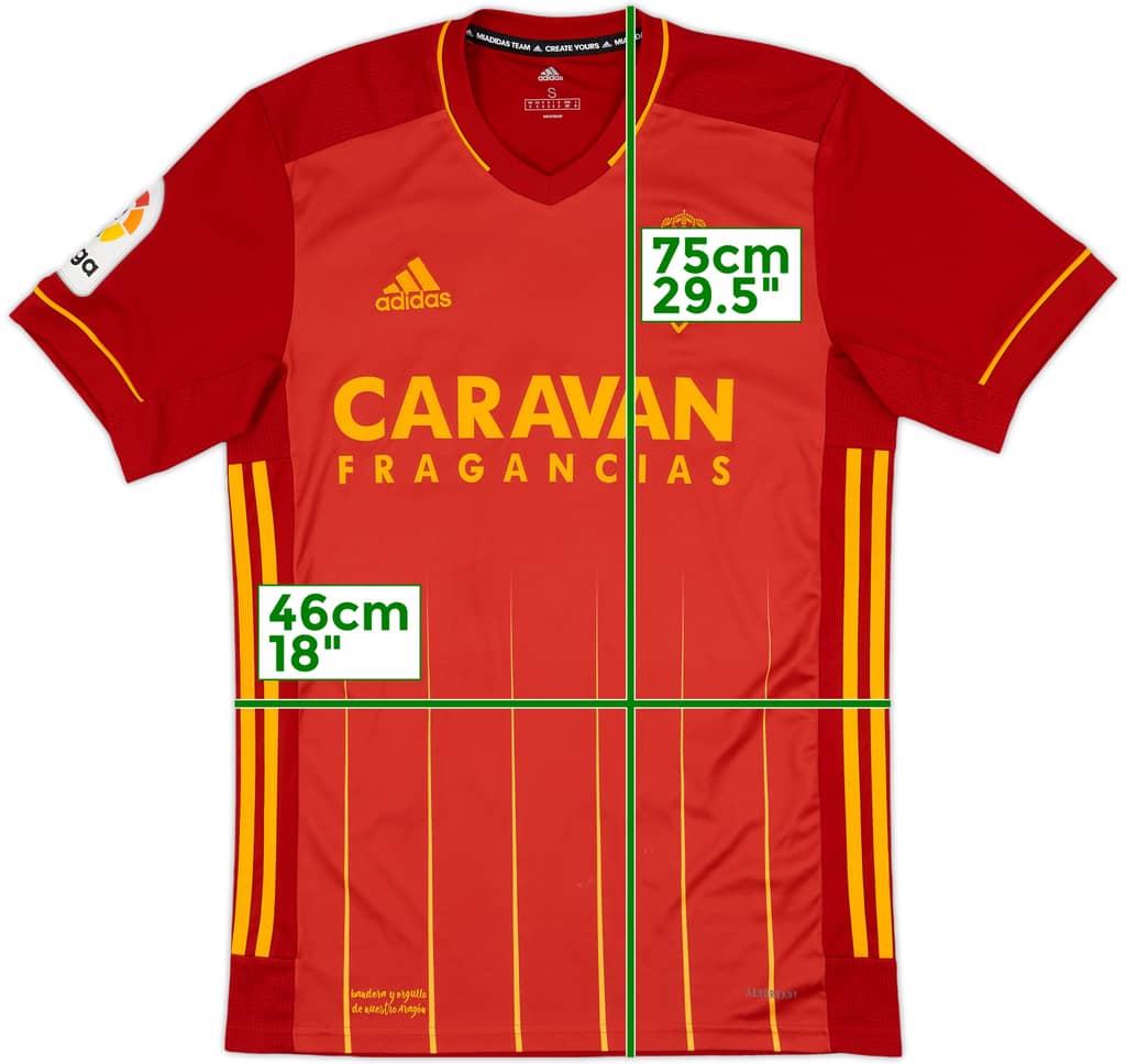2020-21 Real Zaragoza Away Shirt - 8/10 - (S)