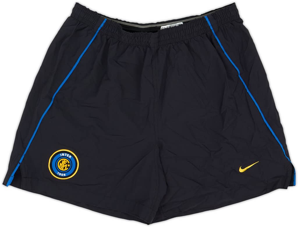 2000-01 Inter Milan Home Shorts - 8/10 - (L)