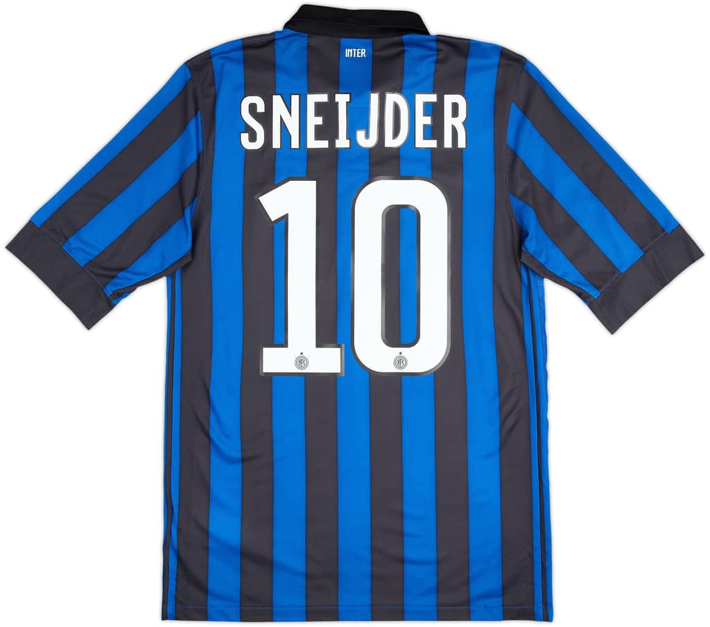 2011-12 Inter Milan Home Shirt Sneijder #10