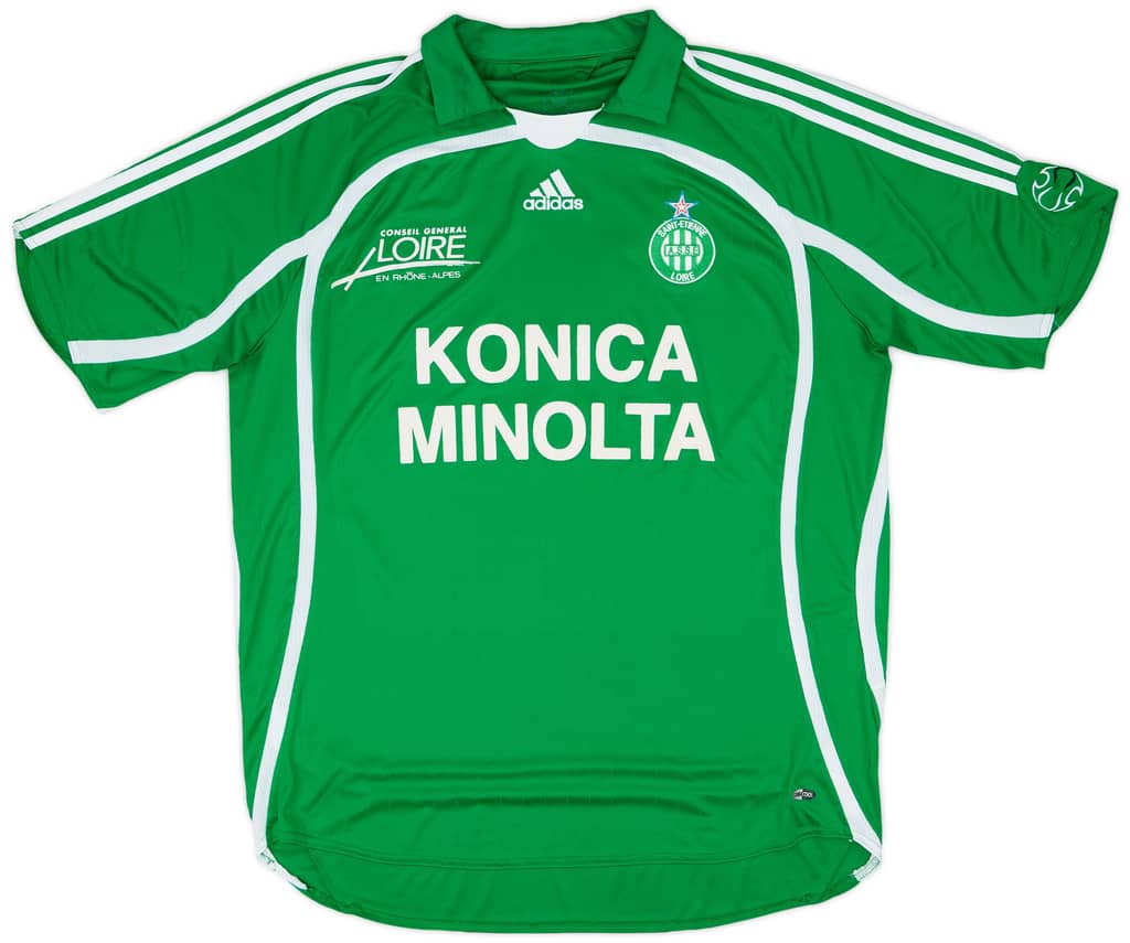 2006-07 Saint Etienne Home Shirt Perrin #24 - 6/10 - (XL)