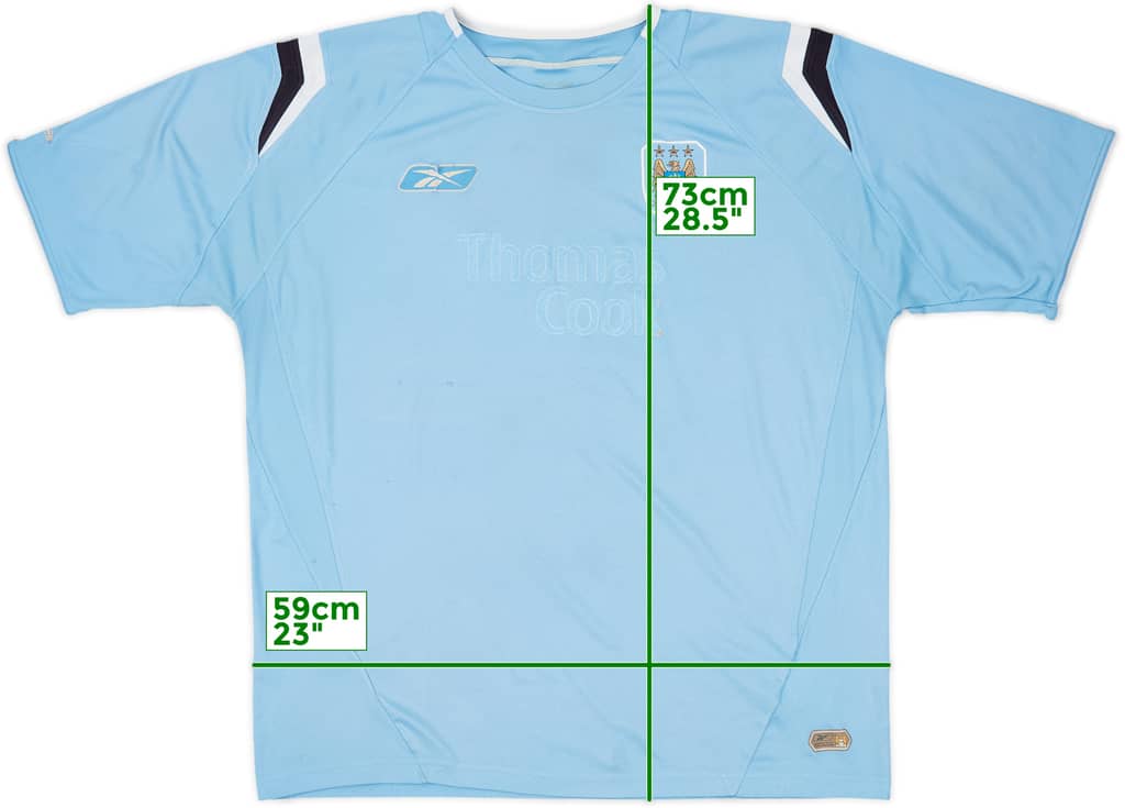 2004-05 Manchester City Home Shirt - 3/10 - (XXL)