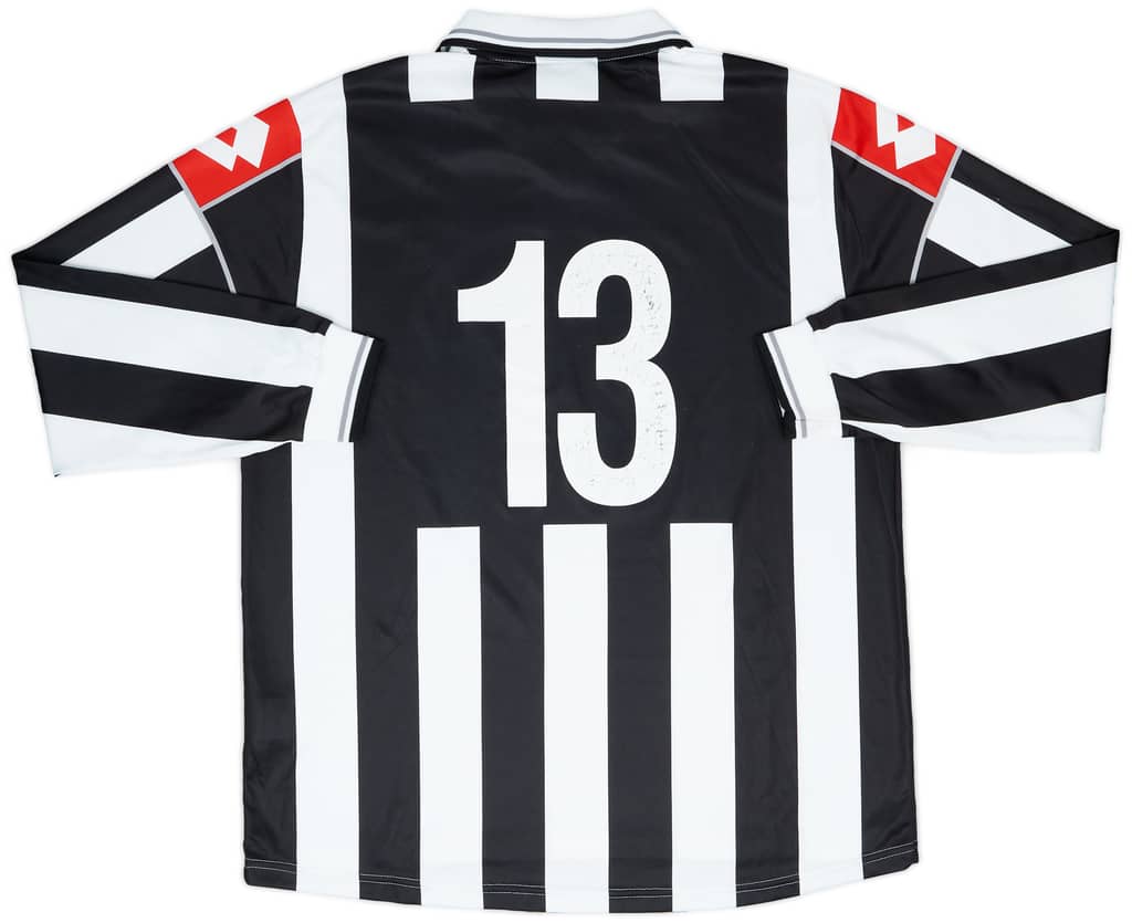 2000-01 Juventus Match Issue Home L/S Shirt #13