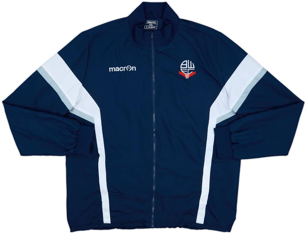 2018-19 Bolton Macron Track Jacket - 9/10 - (3XL)