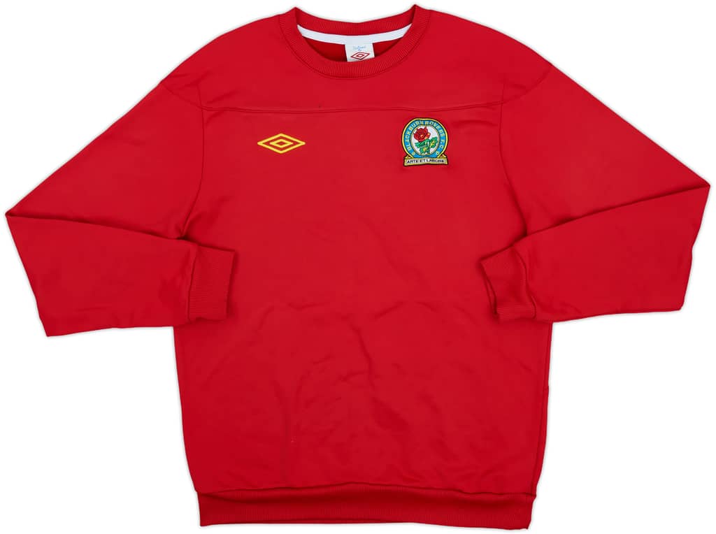 2010-11 Blackburn Umbro Sweat Top - 8/10 - (L)