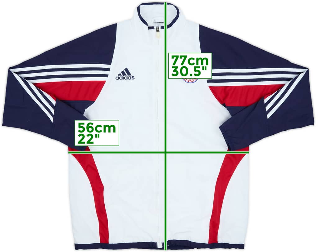 2003-04 Bayern Munich adidas Track Jacket - 8/10 - (L)