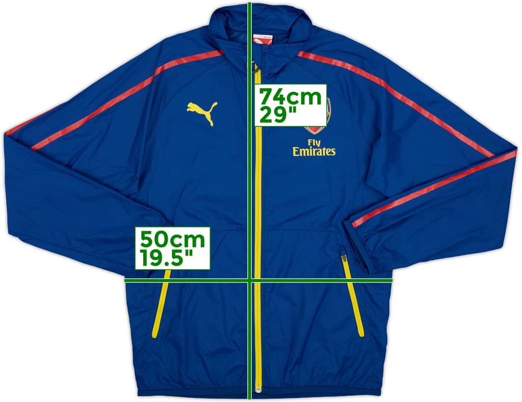 2014-15 Arsenal Puma Windbreaker - 8/10 - (S)