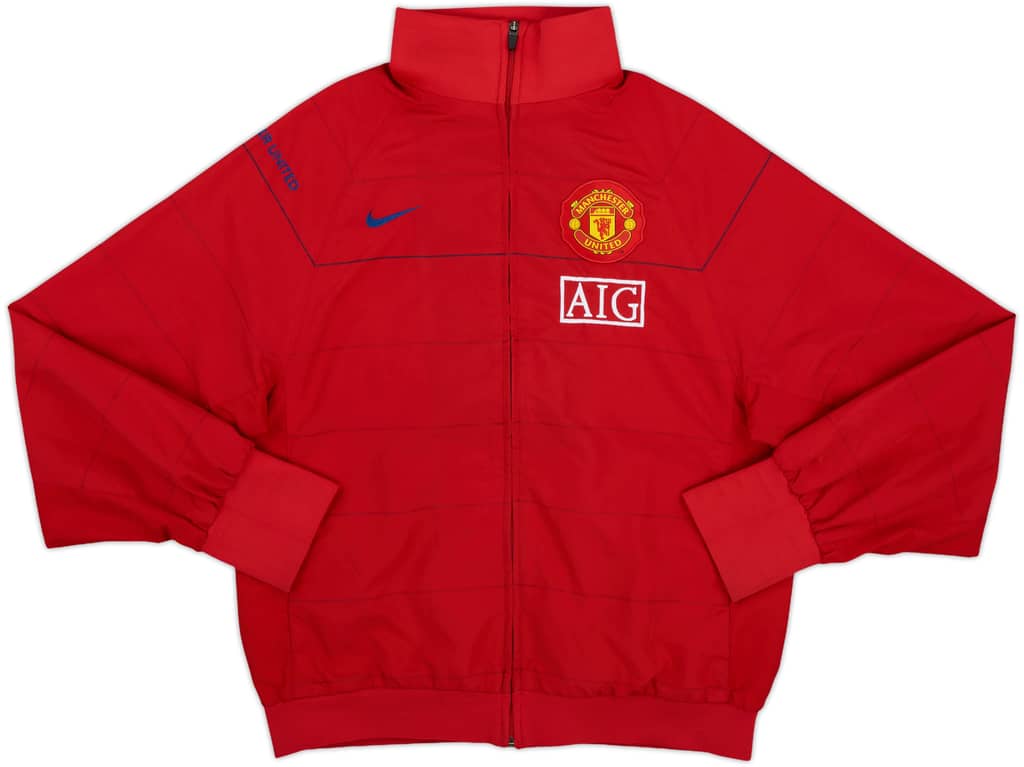 2008-09 Manchester United Nike Track Jacket - 7/10 - (S)