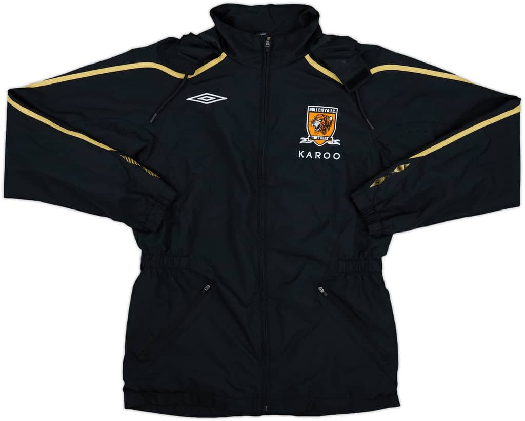 2008-09 Hull City Umbro Hooded Rain Jacket - 9/10 - (S)
