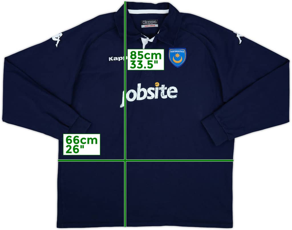 2010-11 Portsmouth Kappa Polo Shirt - 6/10 - (3XL)