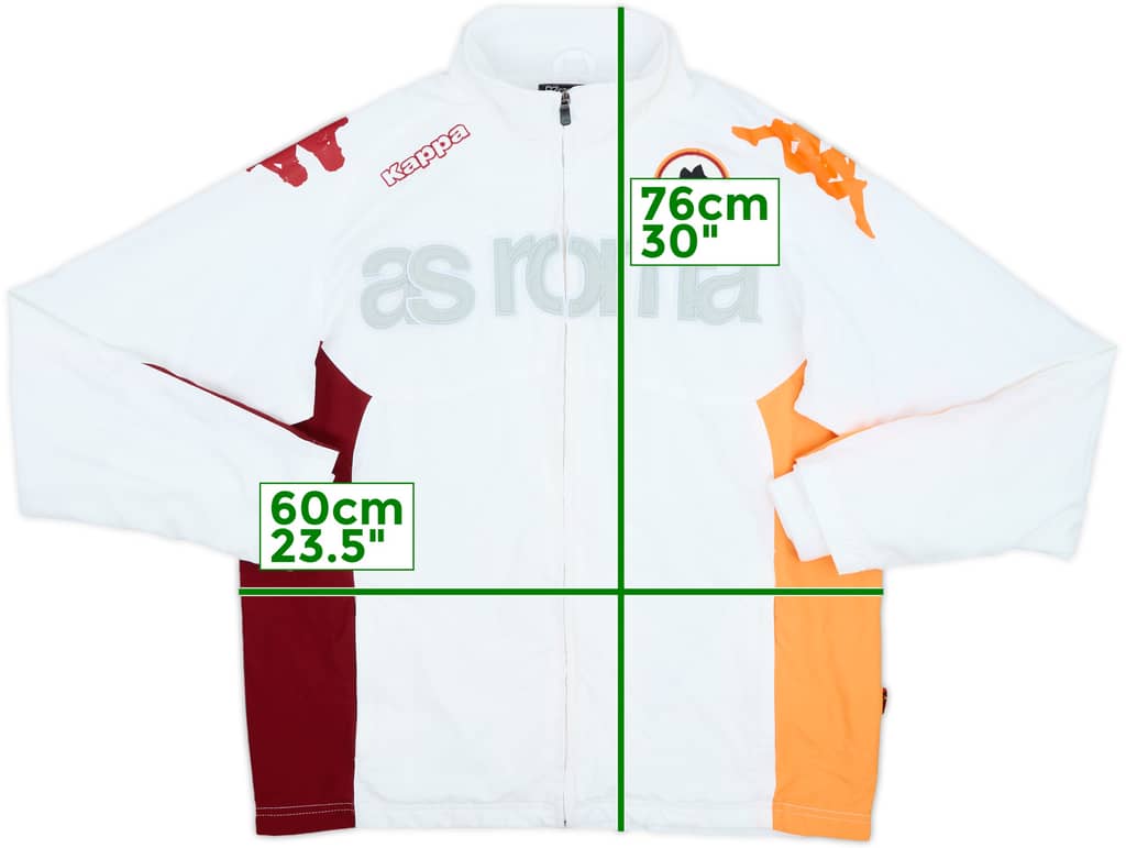2010-11 Roma Kappa Track Jacket - 7/10 - (XL)