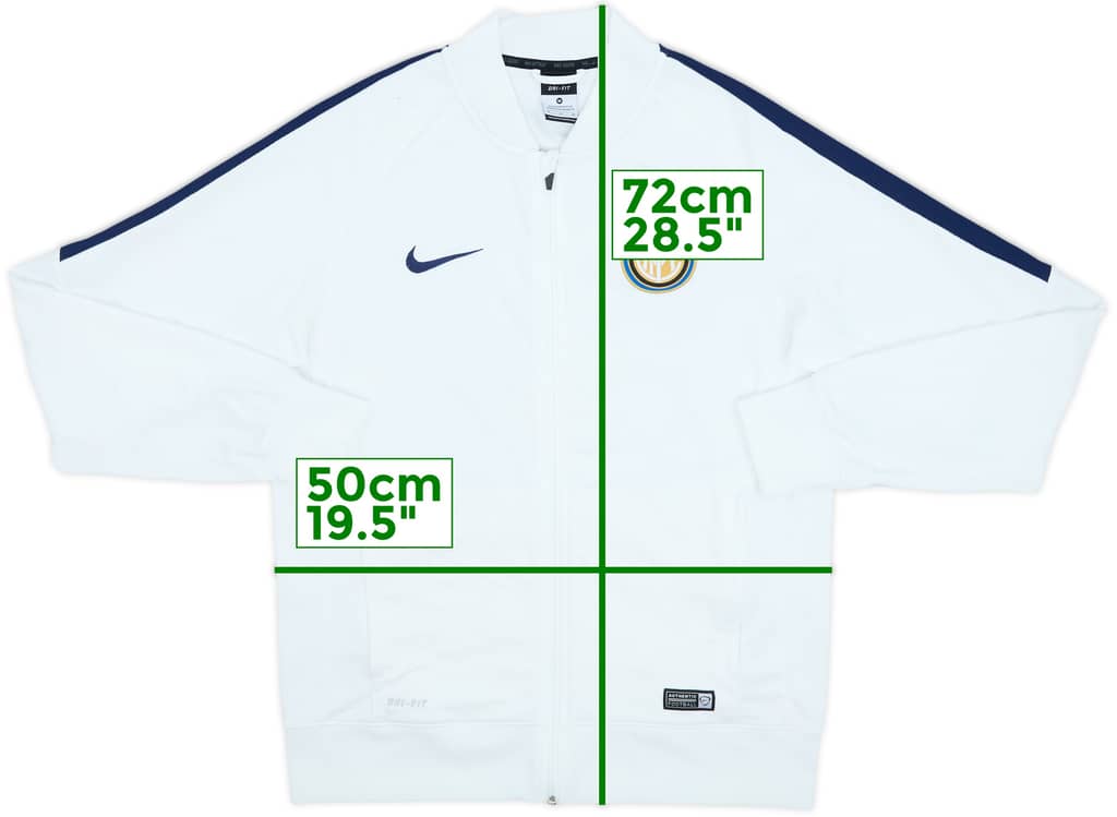 2014-15 Inter Milan Nike Track Jacket - 8/10 - (M)