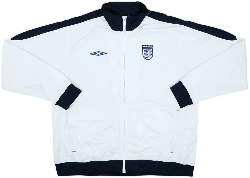 2007-09 England Umbro Track Jacket - 8/10 - (XXL)