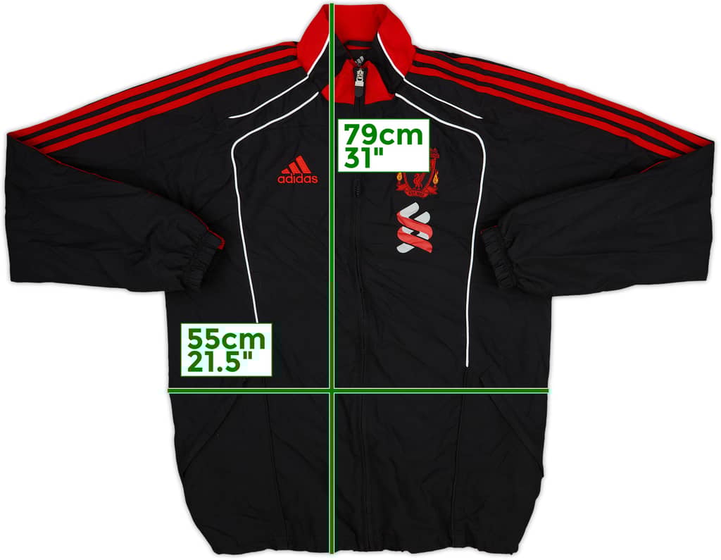 2010-11 Liverpool adidas Track Jacket - 6/10 - (M)